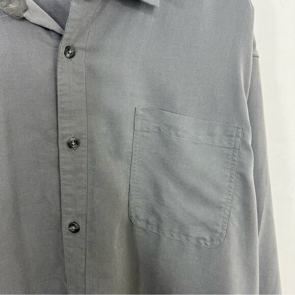REI Gray Outdoor Button Up Mens Shirt Size XXL - Picture 5 of 12